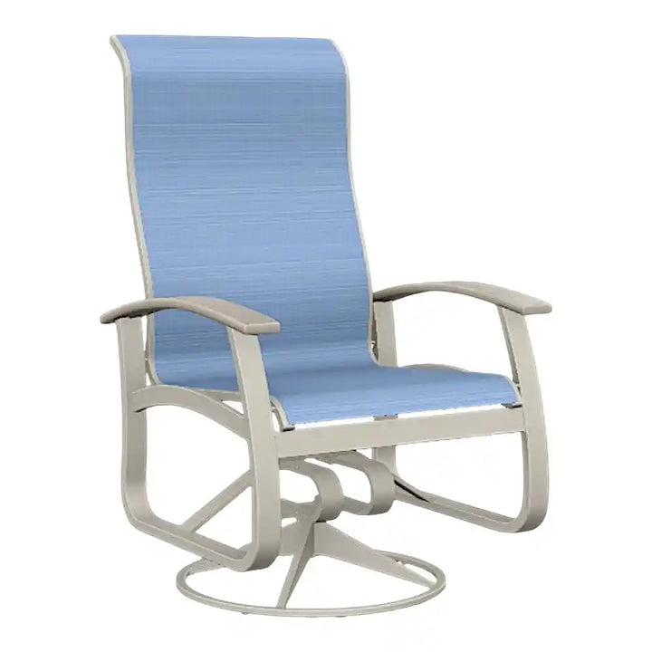 Outdoor Swivel Rocker with Hidden Motion | LOOMLAN