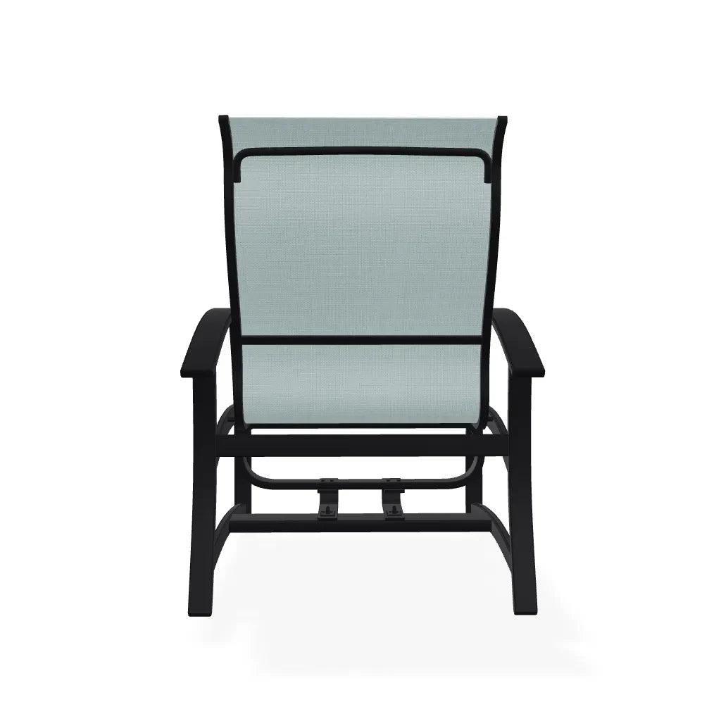 Belle Isle Multi-Position Polymer Armed Dining Chair