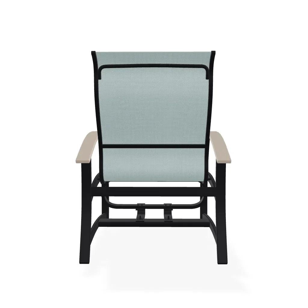 Belle Isle Multi-Position Polymer Armed Dining Chair