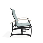 Belle Isle Multi-Position Polymer Armed Dining Chair