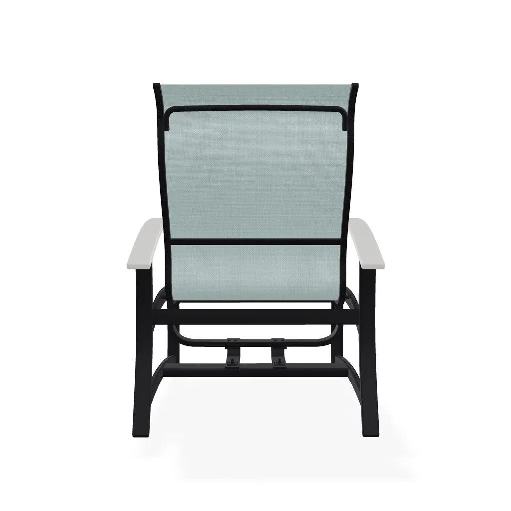 Belle Isle Multi-Position Polymer Armed Dining Chair