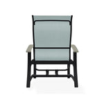 Belle Isle Multi-Position Polymer Armed Dining Chair