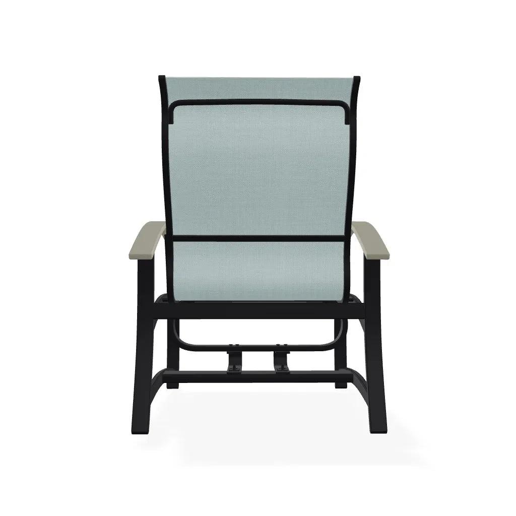 Belle Isle Multi-Position Polymer Armed Dining Chair