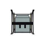 Belle Isle Multi-Position Polymer Armed Dining Chair