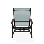 Belle Isle Multi-Position Polymer Armed Dining Chair