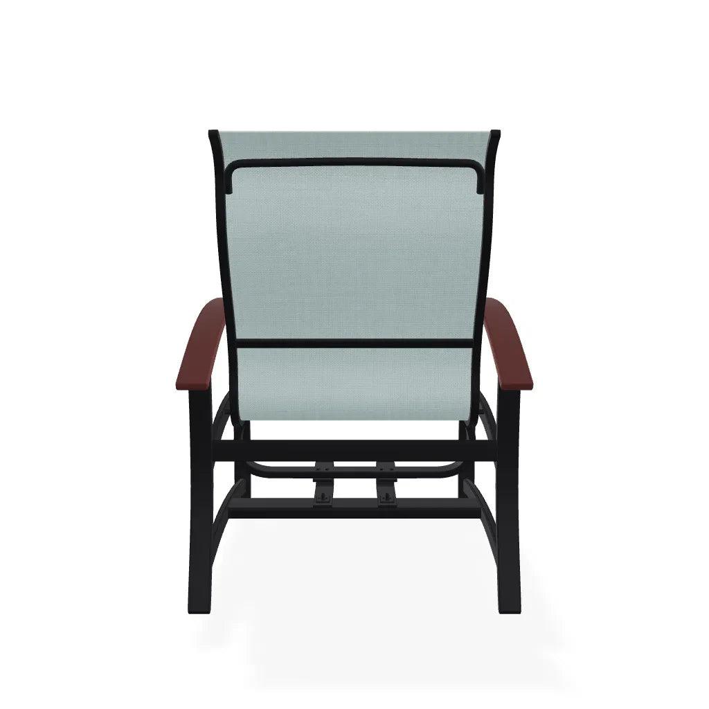 Belle Isle Multi-Position Polymer Armed Dining Chair