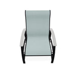 Belle Isle Multi-Position Polymer Armed Dining Chair