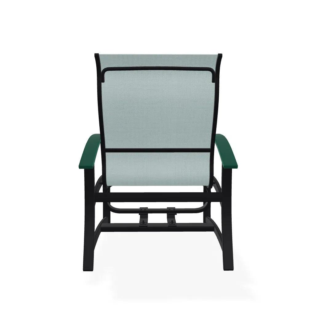 Belle Isle Multi-Position Polymer Armed Dining Chair