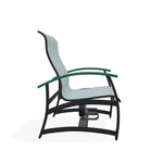 Belle Isle Multi-Position Polymer Armed Dining Chair