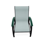 Belle Isle Multi-Position Polymer Armed Dining Chair