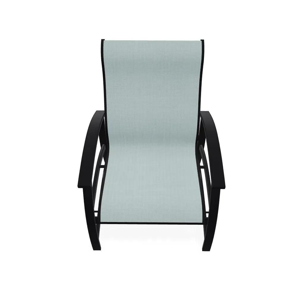 Belle Isle Multi-Position Polymer Armed Dining Chair