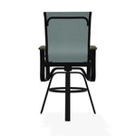 Belle Isle Sling Balcony Height Swivel Arm Chair