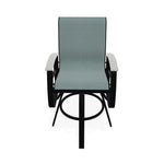 Belle Isle Sling Balcony Height Swivel Arm Chair