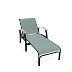 Belle Isle Sling Lay-Flat Polymer Arms Chaise