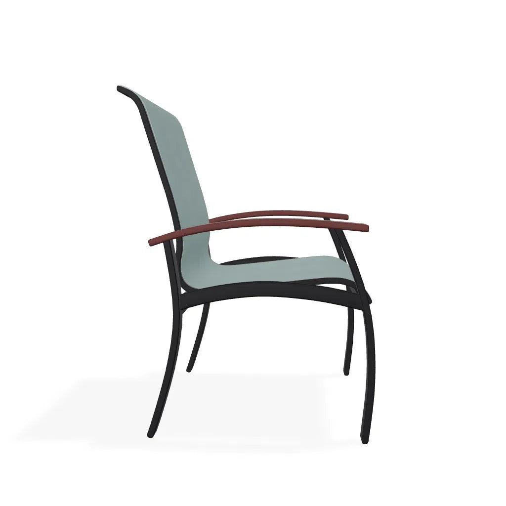 Belle Isle Sling Marine Grade Polymer Arm Chair