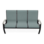 Belle Isle Sling Marine Grade Polymer Arms 3-Seat Sofa