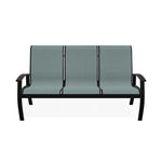 Belle Isle Sling Polymer Arms 3-Seat Sofa