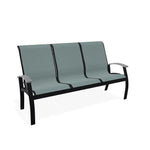 Belle Isle Sling Polymer Arms 3-Seat Sofa