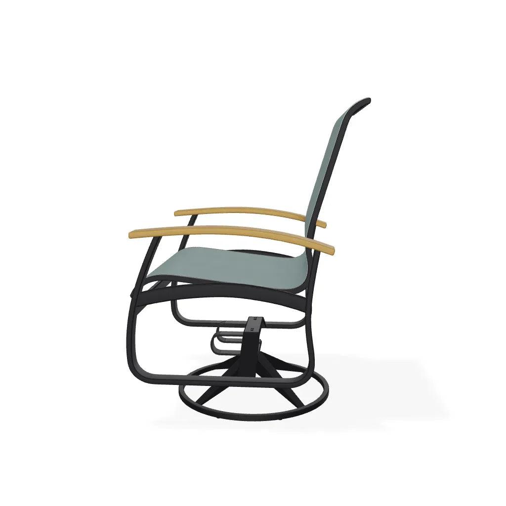 Belle Isle Sling Swivel Rocker with MGP Arms