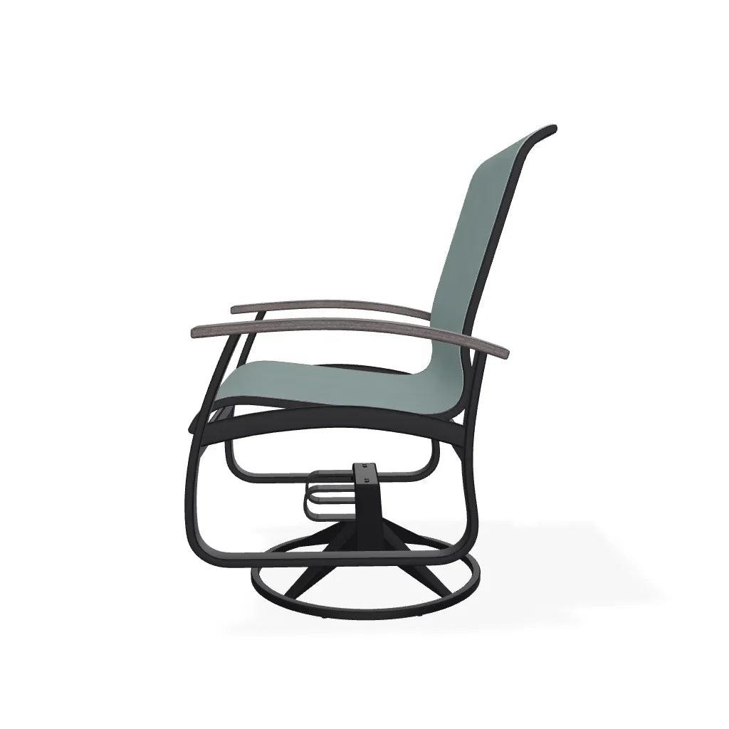 Belle Isle Sling Swivel Rocker with MGP Arms