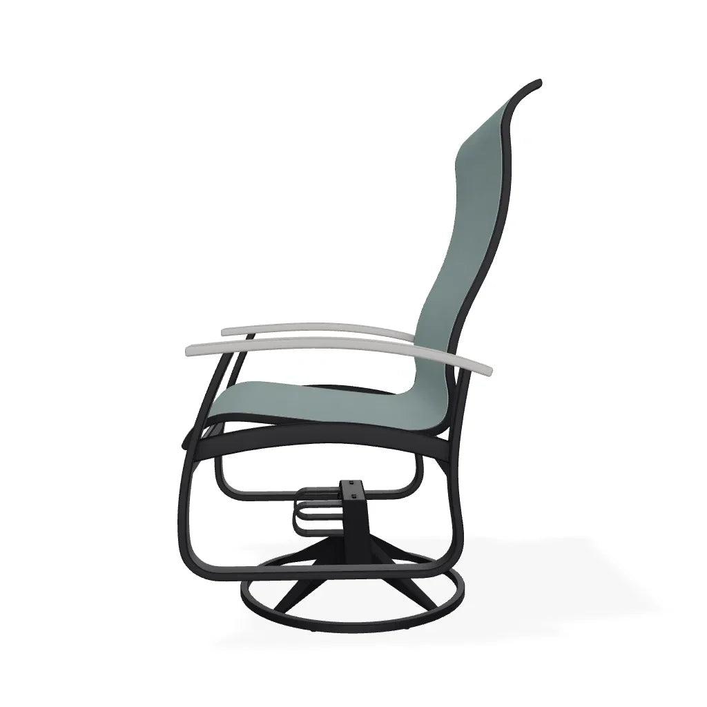 Belle Isle Swivel Rocker with Polymer Arms