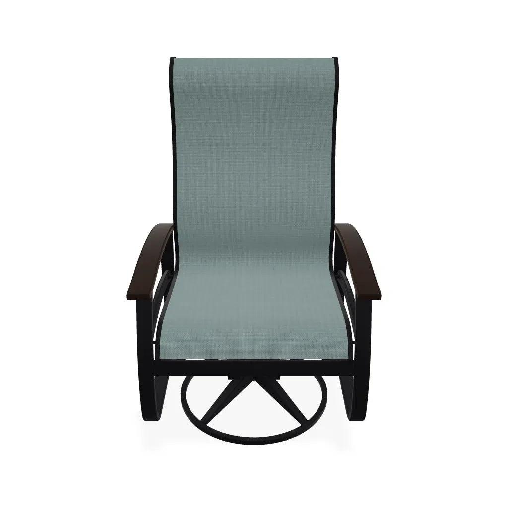 Belle Isle Swivel Rocker with Polymer Arms