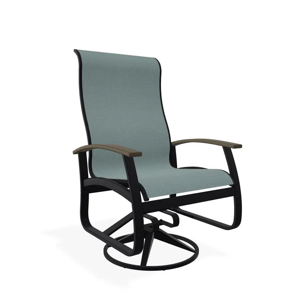 Belle Isle Swivel Rocker with Polymer Arms