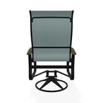 Belle Isle Swivel Rocker with Polymer Arms