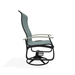 Belle Isle Swivel Rocker with Polymer Arms