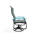 Belle Isle Swivel Rocker with Polymer Arms