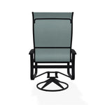 Belle Isle Swivel Rocker with Polymer Arms