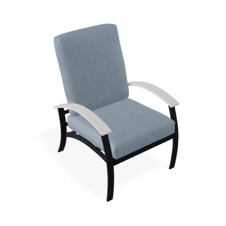 Belle Isle Cushion Arm Chair With Marine Grade Polymer Arms