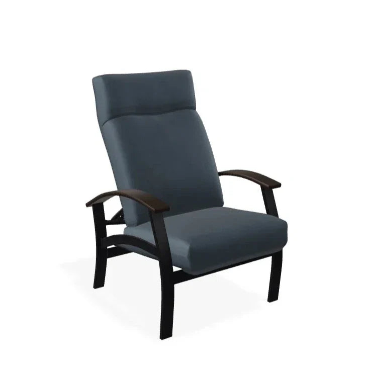 Belle Isle Cushion Supreme Height Back Chair With MGP Arm