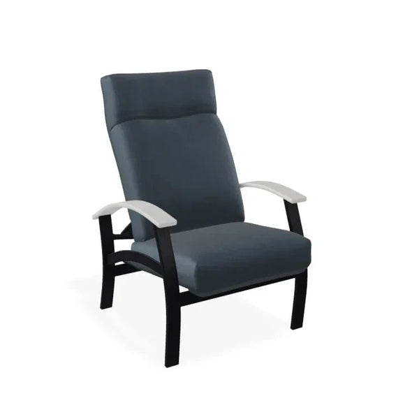 Belle Isle Cushion Supreme Height Back Chair With MGP Arm