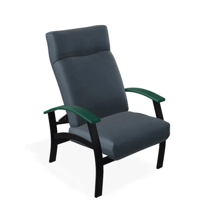 Belle Isle Cushion Supreme Height Back Chair With MGP Arm