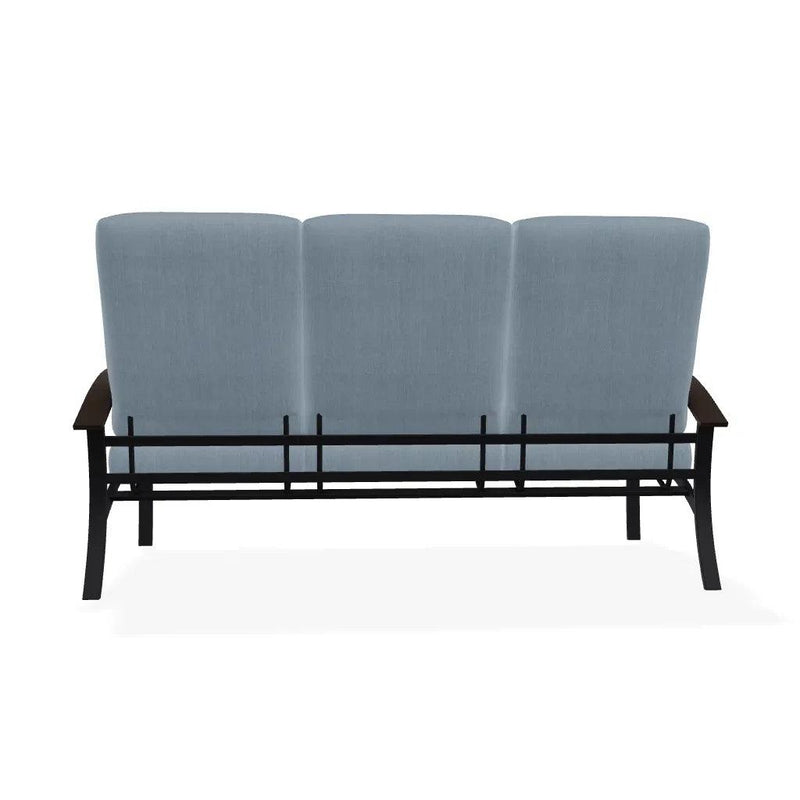 Belle Isle Cushion Three-Seat Sofa With MGP Arms