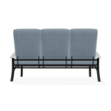 Belle Isle Cushion Three-Seat Sofa With MGP Arms