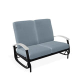 Belle Isle Cushion 2-Seat Glider With MGP Arms