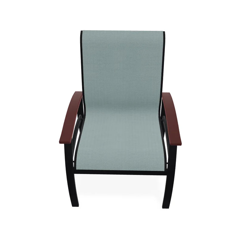 Belle Isle Sling Marine Grade Polymer Arm Chair