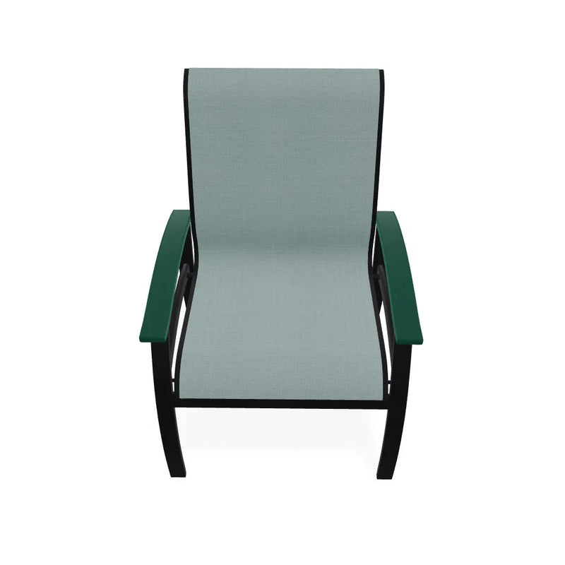 Belle Isle Sling Marine Grade Polymer Arm Chair