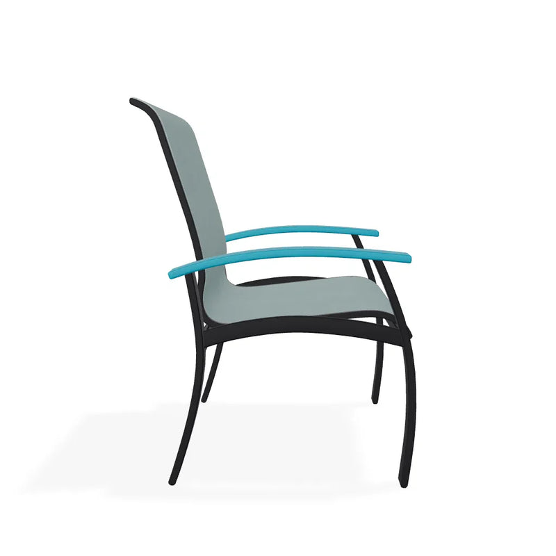 Belle Isle Sling Marine Grade Polymer Arm Chair