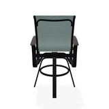 Belle Isle Sling Bar Height Swivel MGP Arm Chair