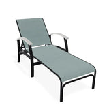 Belle Isle MGP Sling Four Position Lay-Flat Arms Chaise