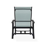 Belle Isle Multi-Position Rustic Polymer Armed Dining Chair