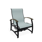 Belle Isle Multi-Position Rustic Polymer Armed Dining Chair