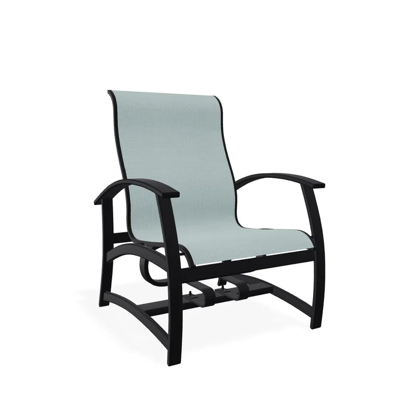 Belle Isle Multi-Position Rustic Polymer Armed Dining Chair