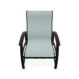 Belle Isle Hidden Motion MGP Armed Chat Chair