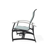 Belle Isle Multi-Position Rustic Polymer Armed Dining Chair