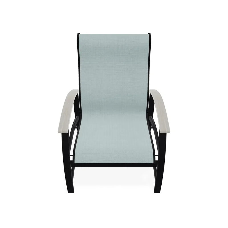 Belle Isle Hidden Motion MGP Armed Chat Chair