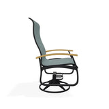 Belle Isle Sling Supreme Swivel Rocker with MGP Arms